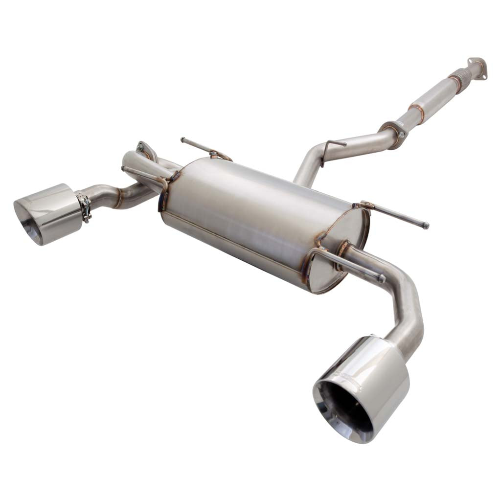 Toyota 86 & Subaru BRZ XFORCE 3" Catback Dual Rear Exhaust - Polished Stainless