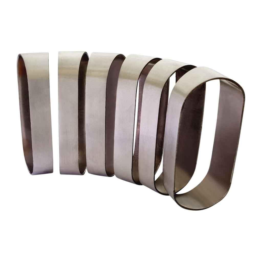 3" (40*96) Vertical Oval Pie Cuts SS304 Brushed 15° 90