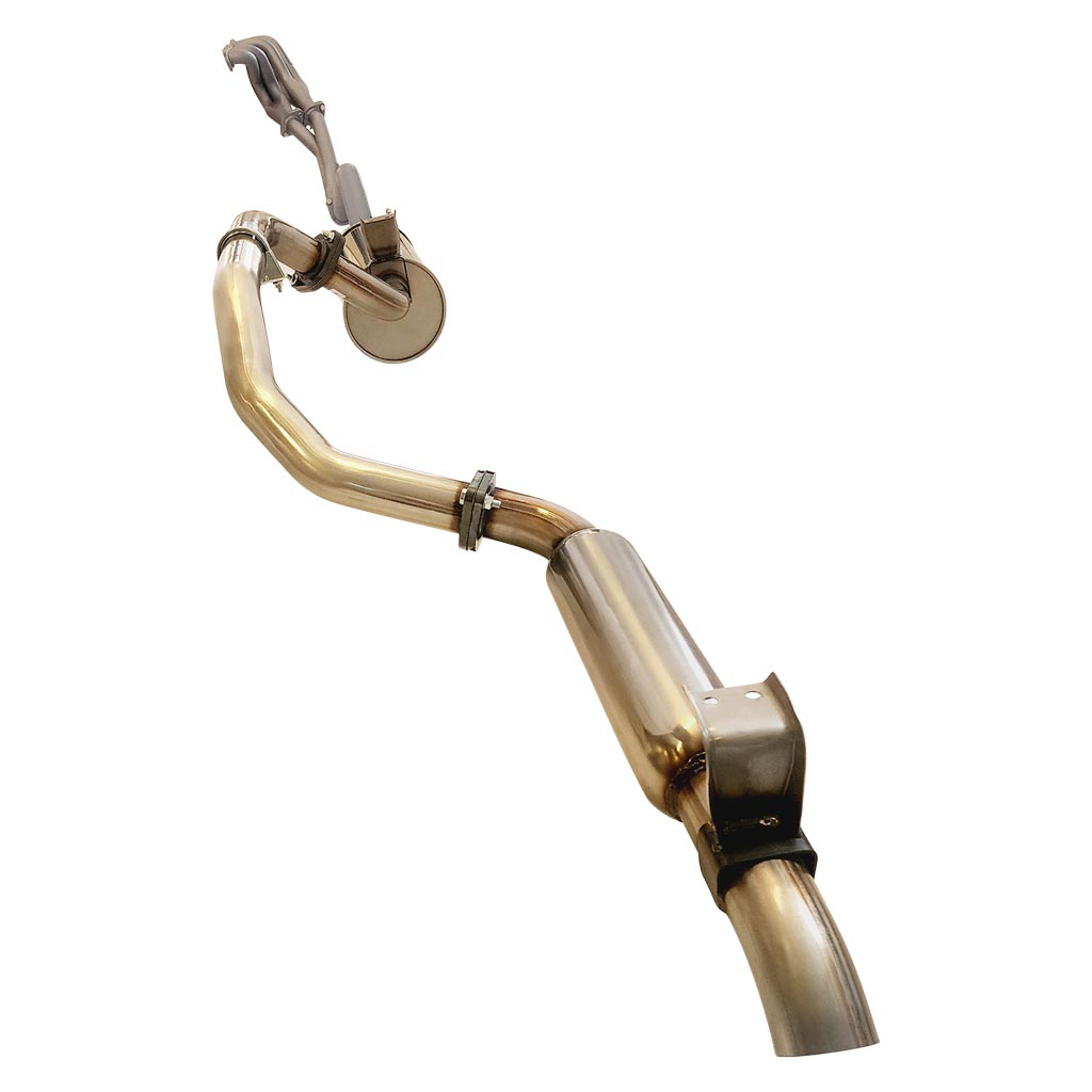 TOYOTA LANDCRUISER 105 SERIES FZJ105 4.5L 98 - 02 HEADERS & 2 1/2" EXHAUST STAINLESS KIT