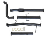 Mitsubishi Triton MN 7/2009 - 1/2015 2.5L 4D56 3 Inch Turbo Back Exhaust