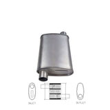 10" x 4" Offset/Offset Configurations Mufflers | Aluminised | Select Your Size Length and Internal Options