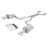 Holden Commodore VE VF Sedan XFORCE Twin 2.5" Catback Exhaust - Raw Finish 409