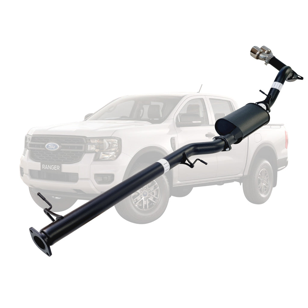 Ford Ranger Next Gen 2022 Onwards 2L BI-Turbo 3 Inch DPF Back Exhaust Not For ADBLUE models (Requires tunning After Fitment)