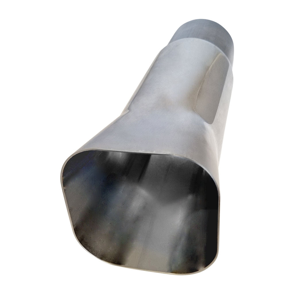 1 7/8" X 4 - 3" ID OUT STAINLESS STEEL COLLECTOR CONE 300MM LONG