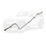 Jeep Wrangler JK 2010-2015 2.8L DPF 3 Inch Turbo Back Exhaust