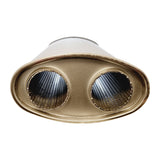 8" x 4" Dual/Dual Configurations Mufflers | Aluminised | Select Your Size Length and Internal Options