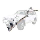 Nissan Patrol Y61 GU 3L ZD30 Wagon 3 Inch Turbo Back Exhaust  2000-2016 (Does not suit Coil Tower Braces)