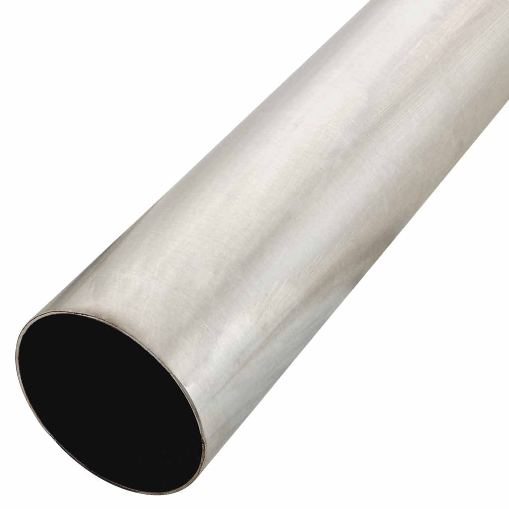 4 Inch Tube Brushed 304 Stainless Steel x 1.5mm - 3m Length