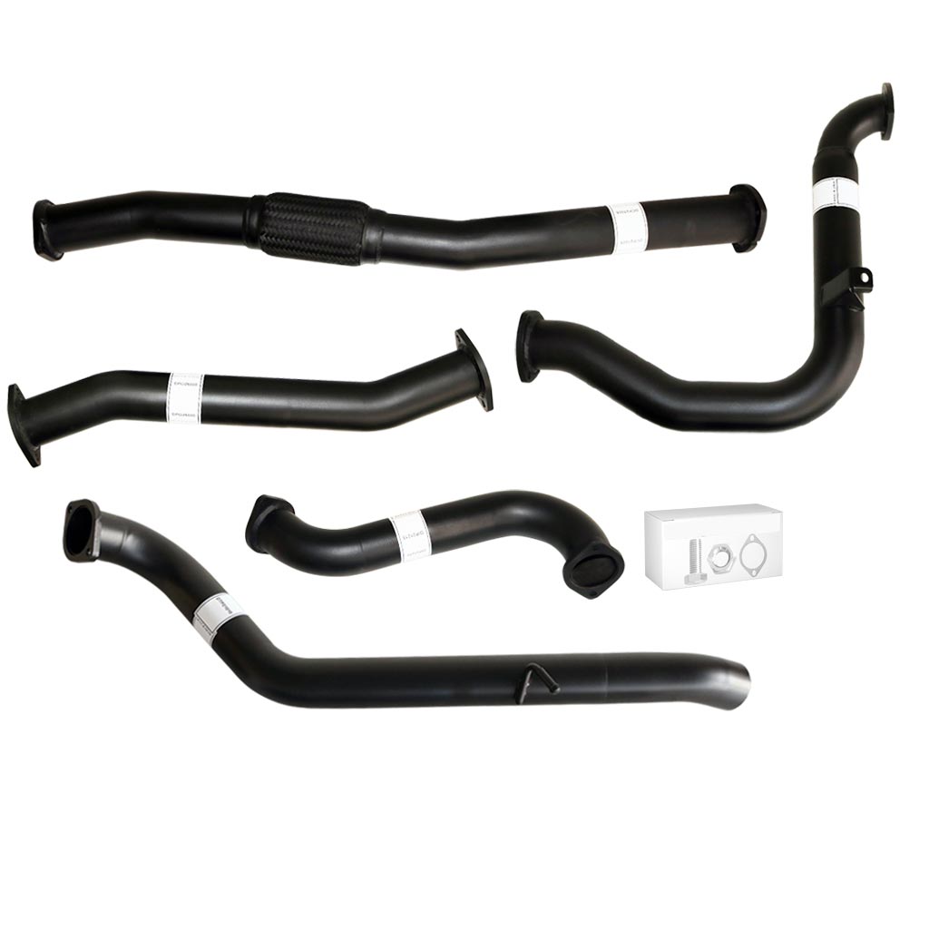 Nissan Patrol Y61 GU 3L ZD30 Wagon 3 Inch Turbo Back Exhaust  2000-2016 (Does not suit Coil Tower Braces)