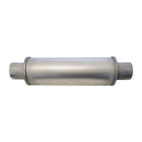 4" Round Centre/Centre Configurations Universal Mufflers | Aluminised | Select Your Size Length and Internal Options