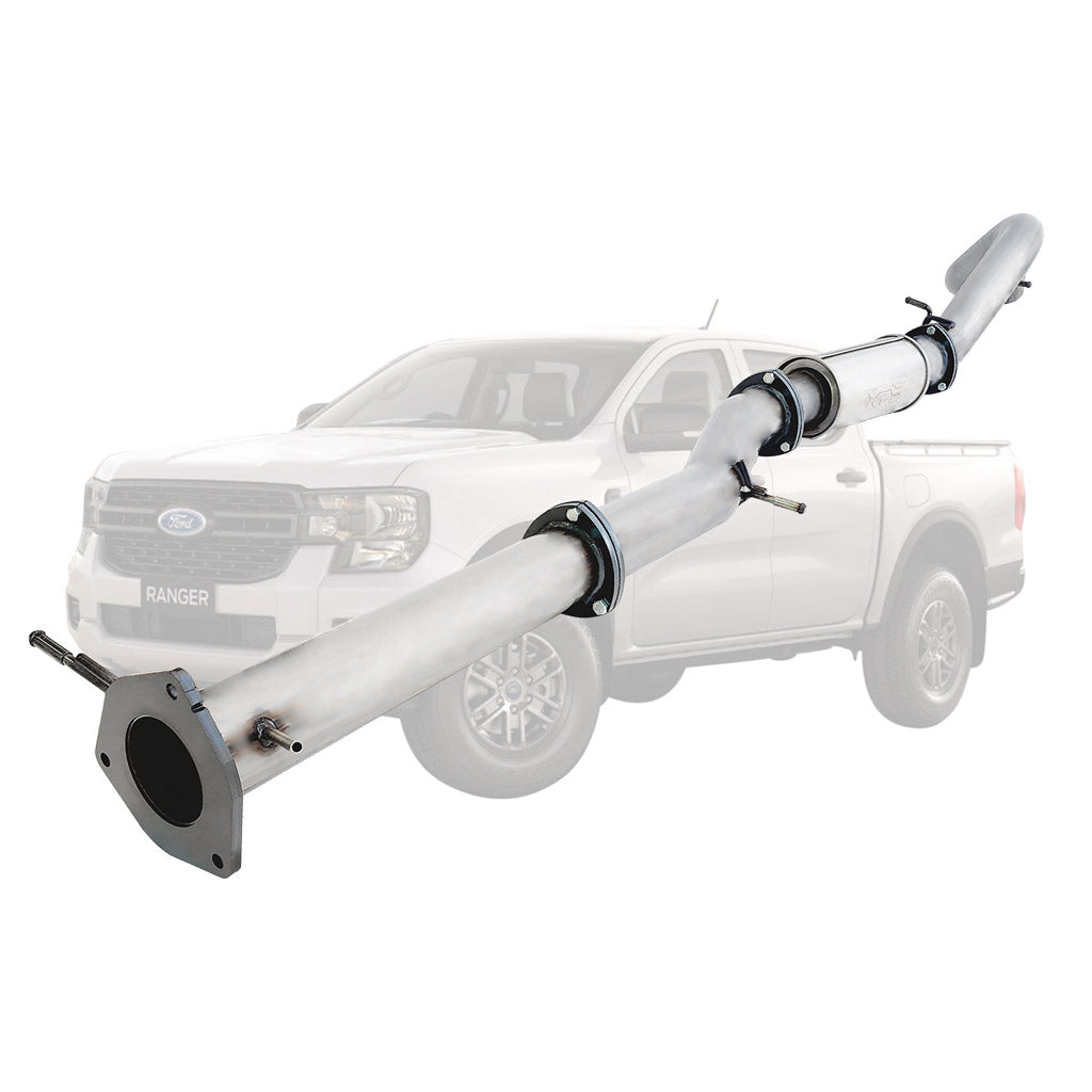 Ford Ranger Next Gen 2022 Onwards 3L V6 TD 3.5 Inch DPF Back Exhaust