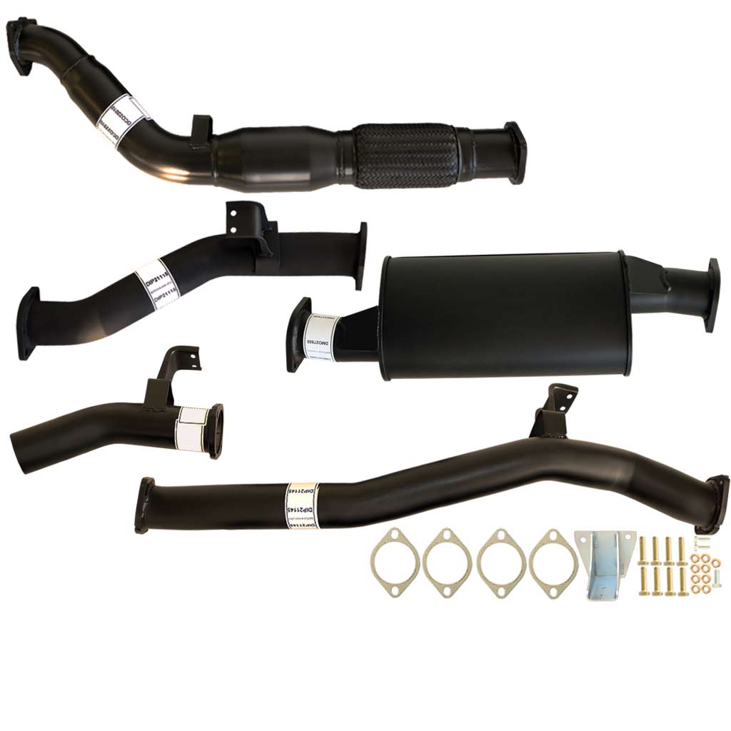 Toyota Landcruiser 76 Series VDJ76R V8 Wagon 3 Inch Turbo Back Exhaust 2007 - 9/2016