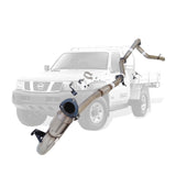 Nissan Patrol Y61 GU 3L ZD30 Ute 3 Inch Turbo Back Exhaust 2000 - 2016 (Does not suit Coil Tower Braces)
