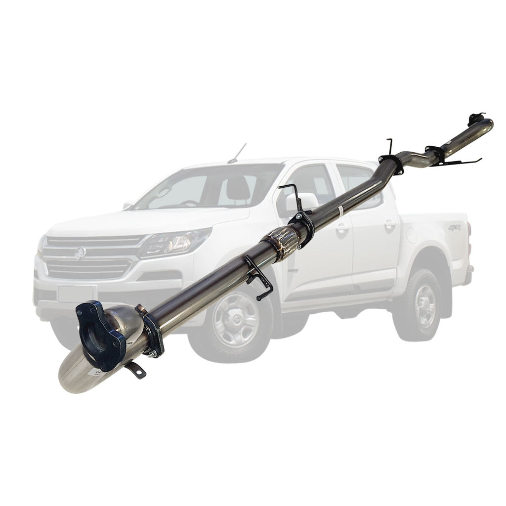 Holden Colorado RG 2016 Onwards 2.8L 3 Inch Stainless Turbo Back DPF Delete Exhaust