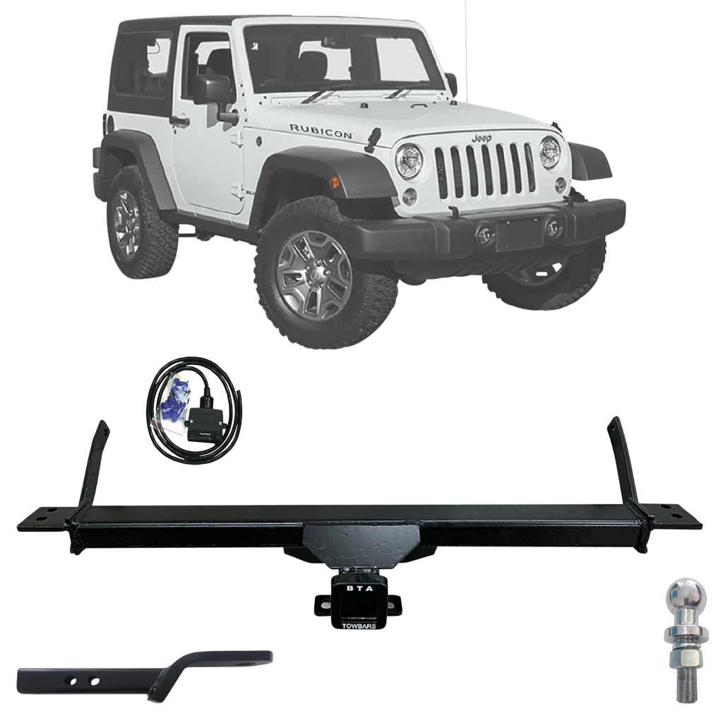 BTA Towbar Kit To Suit Jeep Wrangler 01/1996 - 03/2007