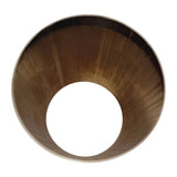 3-4" Cone Reducer SS304 Brushed 4" (101mm) Whole Length 1.5mm WT