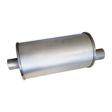 6" Round Offset/Offset Lefthand Rotation Configurations Universal Mufflers | Aluminised | Select Your Size Length and Internal Options