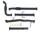 Mitsubishi Triton MN 7/2009 - 1/2015 2.5L 4D56 3 Inch Turbo Back Exhaust