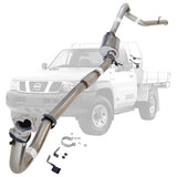 Nissan Patrol Y61 GU 4.2L TD42 Ute 3 Inch Turbo Back Exhaust Cast Dump 1996 - 2006 (Does not suit Coil Tower Braces)
