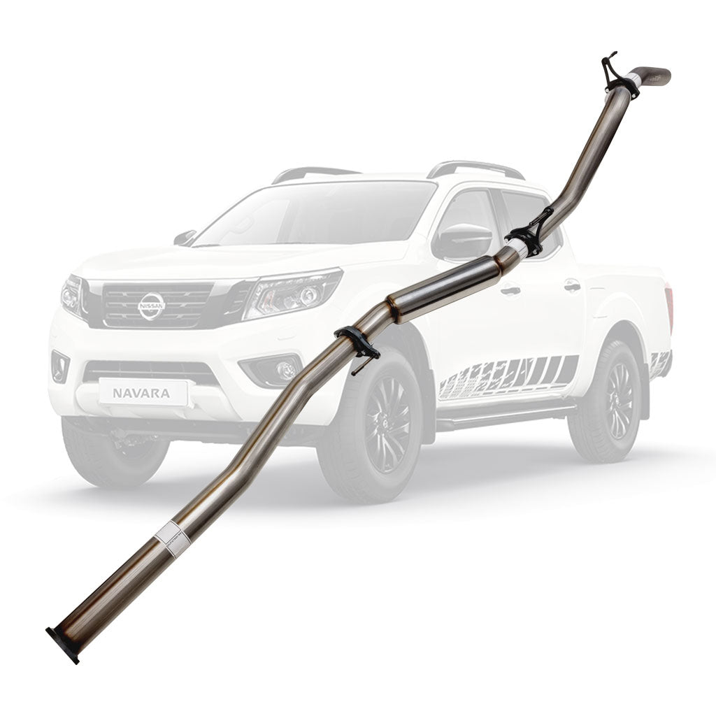 Nissan Navara D23 NP300 2014 Onwards 2.3L 3 Inch DPF Back Exhaust