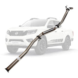 Nissan Navara D23 NP300 2014 Onwards 2.3L 3 Inch DPF Back Exhaust