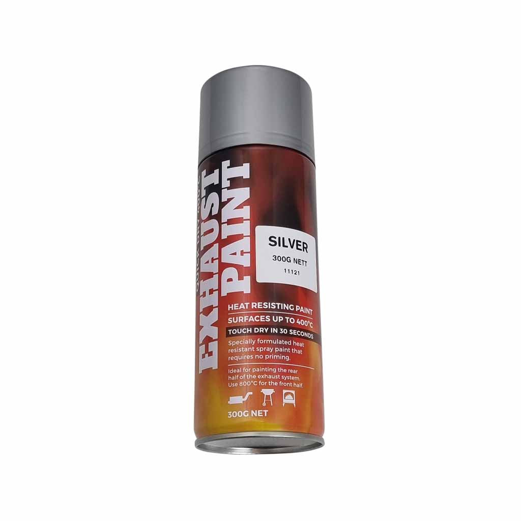 EXHAUST PAINT SILVER 300g 400C