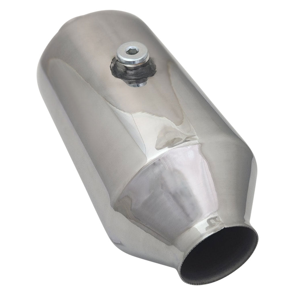 2.25 INCH UNIVERSAL EURO 4 AND 5 CATALYTIC DUAL BRICK CONVERTER 5" BODY 12" LONG O2 NUT IN CENTRE UP TO 6.2LT