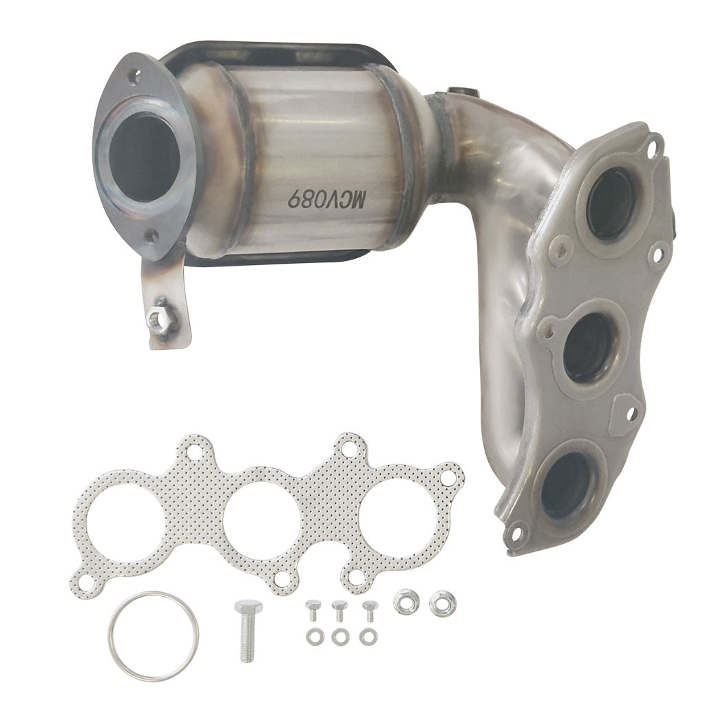 Manifold Cat Converter - Toyota Aurion GSV40R 3.5L V6 2GR-FE (2006-12), Rav 4 3.5L V6 2GR-FE (2007-13) Radiator Side