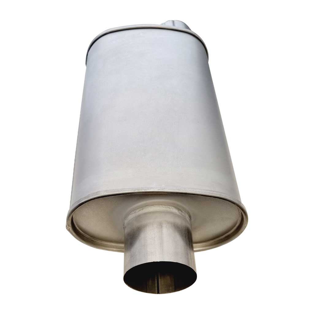 8" x 5" Offset/Centre Configurations Mufflers | Aluminised | Select Your Size Length and Internal Options