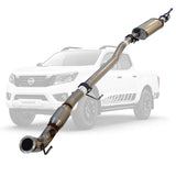 Nissan Navara D23 NP300 2.3L 3 Inch Turbo Back Exhaust DPF Delete