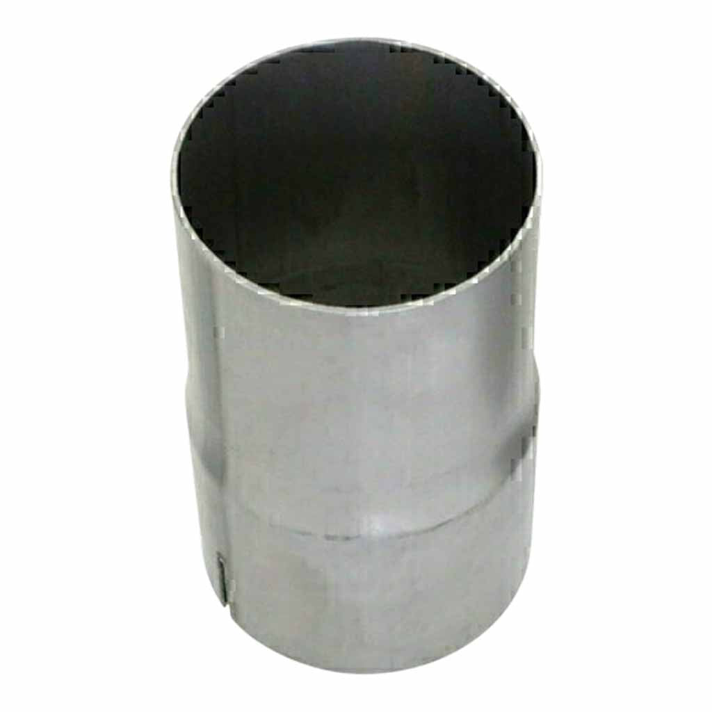 UNIVERSAL EXHAUST TUBE SINGLE COUPLER 2.5" INCH 63.5MM ID - 2.5" INCH 63.5MM MILD STEEL