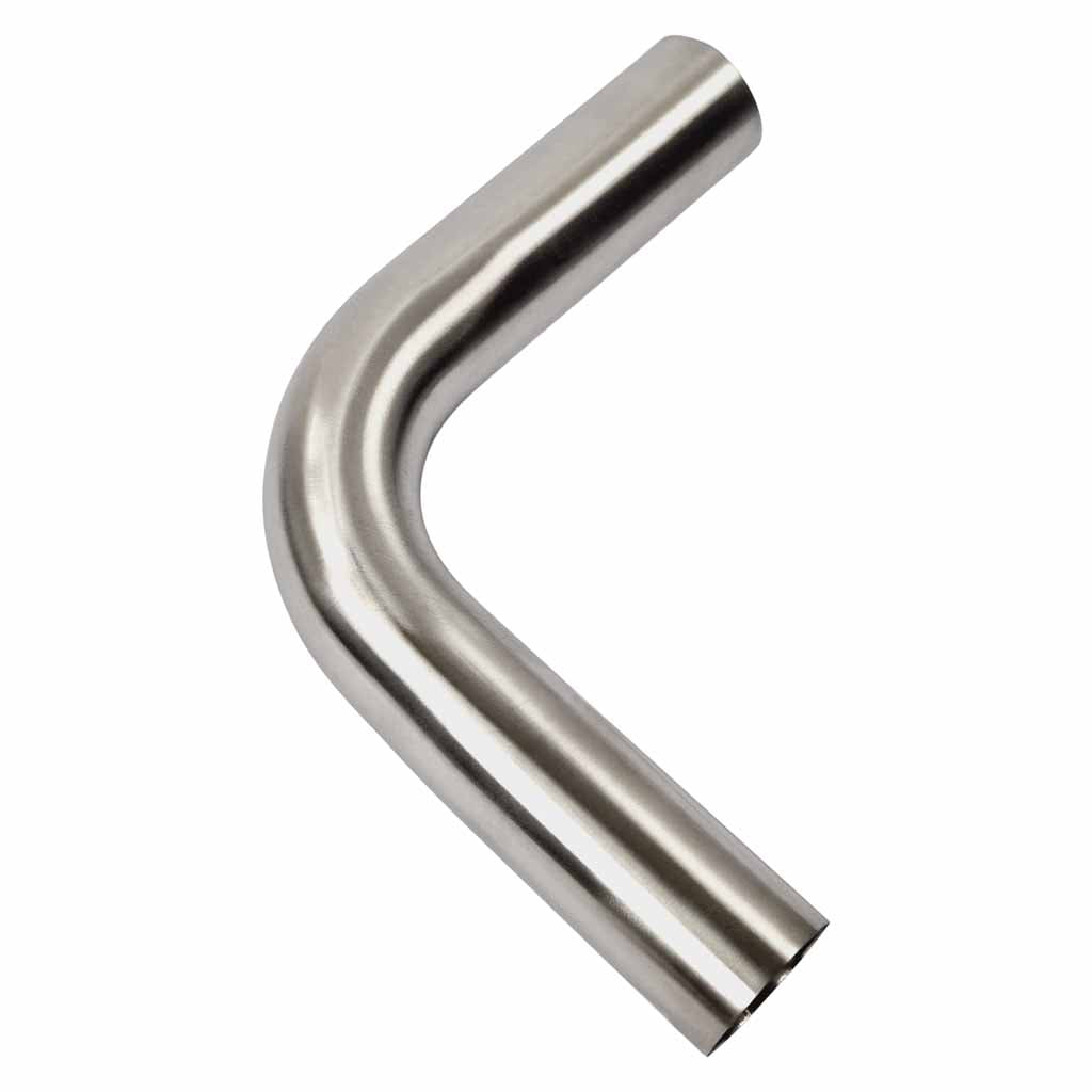 1.75 Inch 90 Degree 1.5D Radius Mandrel Bend Brushed 304 Stainless Steel