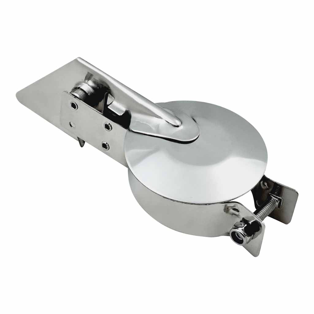 3" SILENT RAIN CAP - 304 STAINLESS STEEL