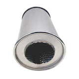 5" Round Centre/Centre Configurations Universal Mufflers Without Spigots | Stainless 409 | Select Your Size Length and Internal Options