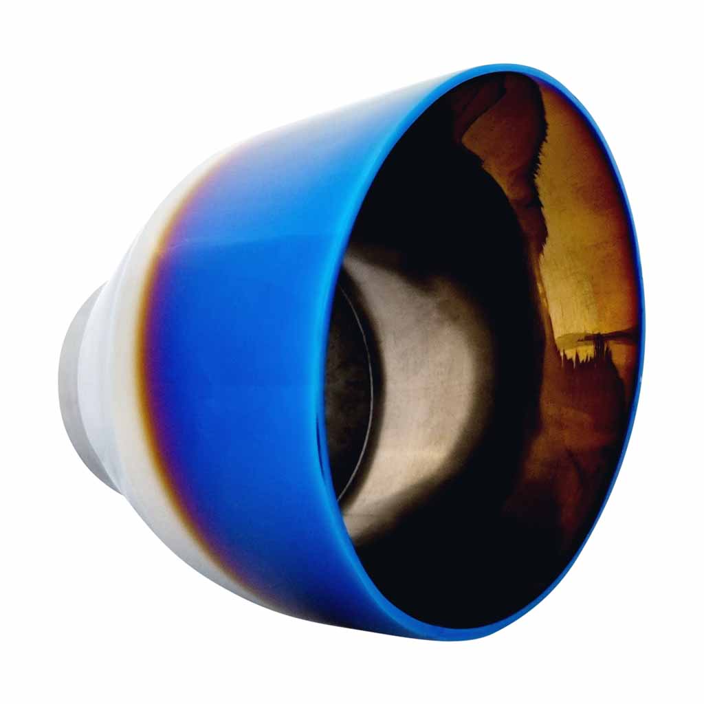 Angle Cut Inner Cone RC 2 1/2" In 4 1/2" Out 5" Long SS304 Blue Flame Tip