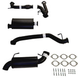 Nissan Y62 Patrol 3 Inch Cat Back Exhaust with Center Muffler and Rear Muffler