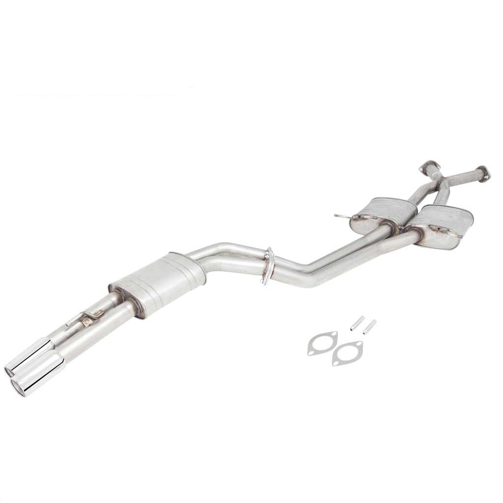 Holden Monaro V2 Cv6 Cv8 2001-03 XFORCE Twin 2.5 Inch Catback Exhaust - Raw 409