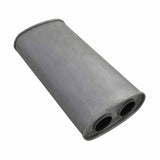 8" x 4" Centre/Dual Configurations Mufflers | Aluminised | Select Your Size Length and Internal Options