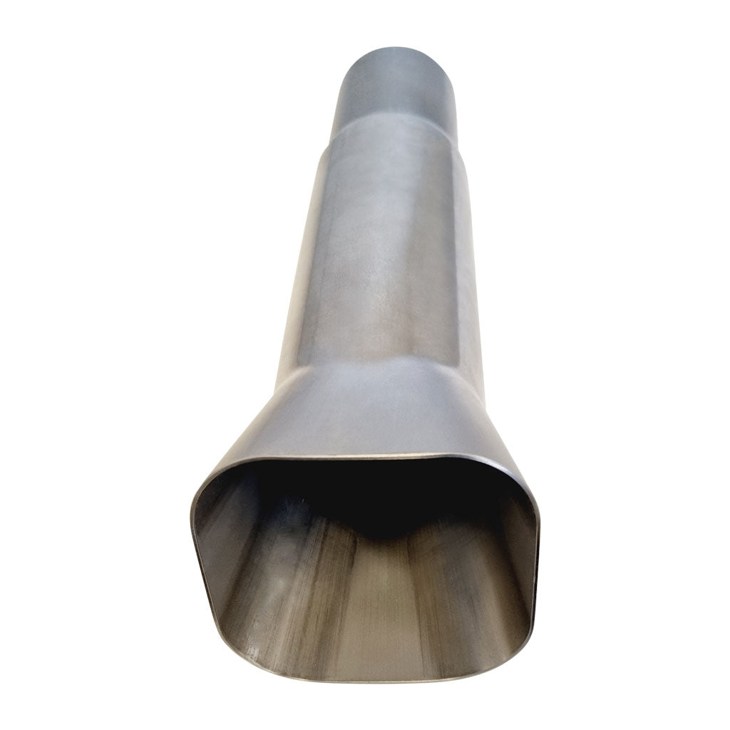 COL. CONE 4 x 1¾" IN - 2½" OUT x 300mm length Stainless Steel