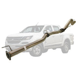 Holden Colorado RG 2016 Onwards 2.8L Crew Cab 3 Inch DPF Back Exhaust