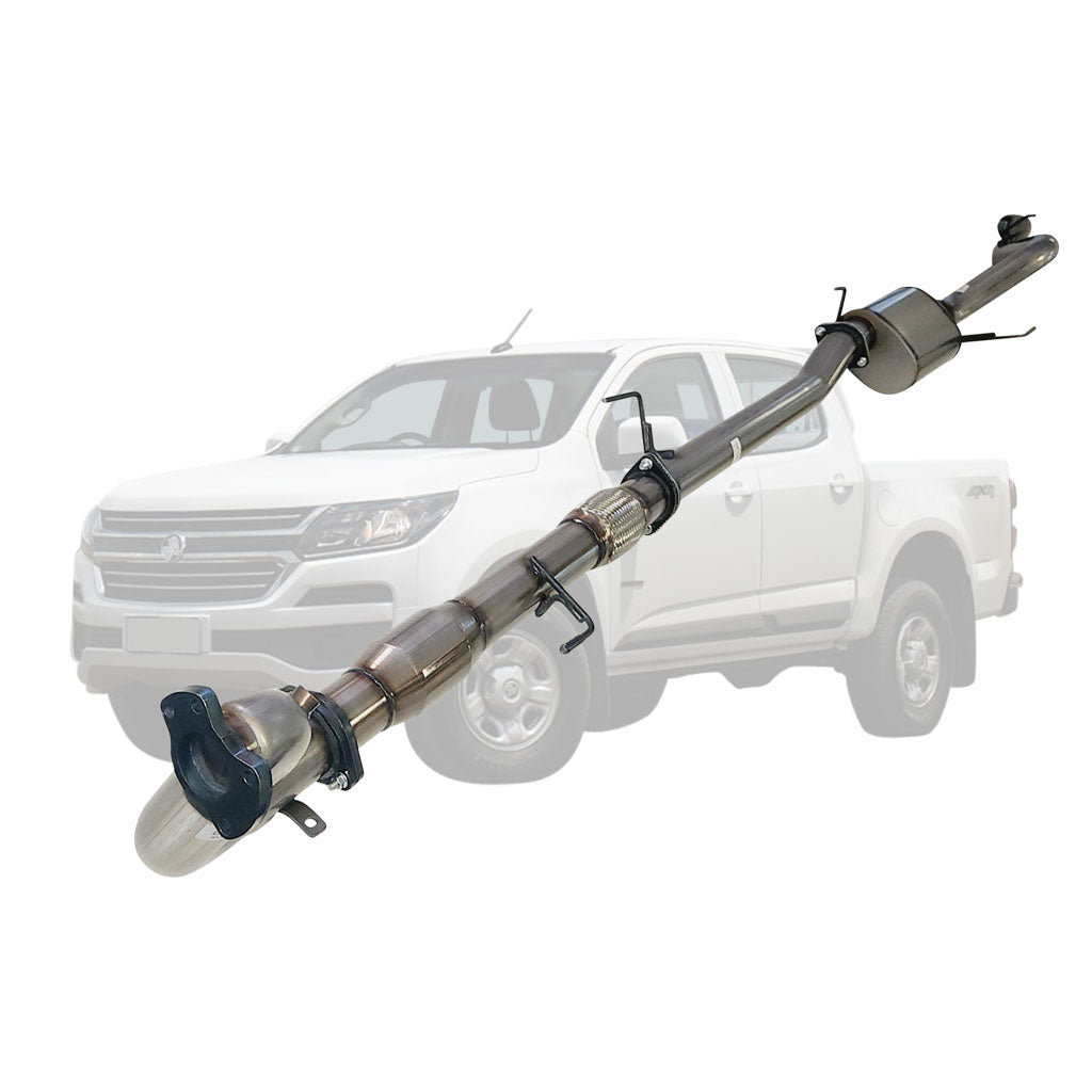 Holden Colorado RG 2016 Onwards 2.8L 3 Inch Stainless Turbo Back DPF Delete Exhaust