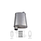10" x 4" Offset/Offset Configurations Mufflers | Aluminised | Select Your Size Length and Internal Options