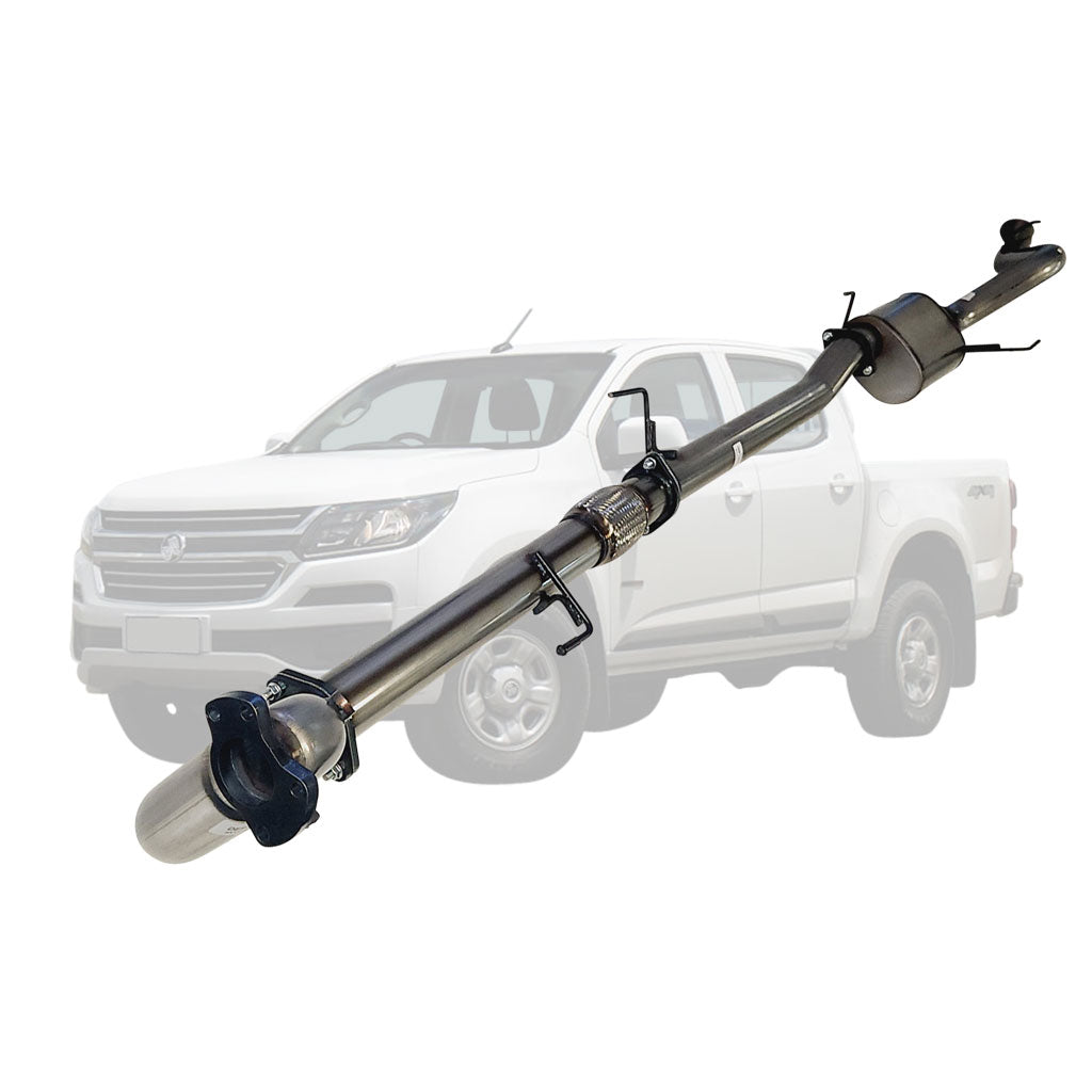 Holden Colorado RG 2016 Onwards 2.8L 3 Inch Stainless Turbo Back DPF Delete Exhaust