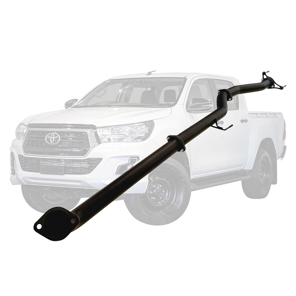Toyota Hilux N80 2.4L 3 Inch DPF Back Exhaust