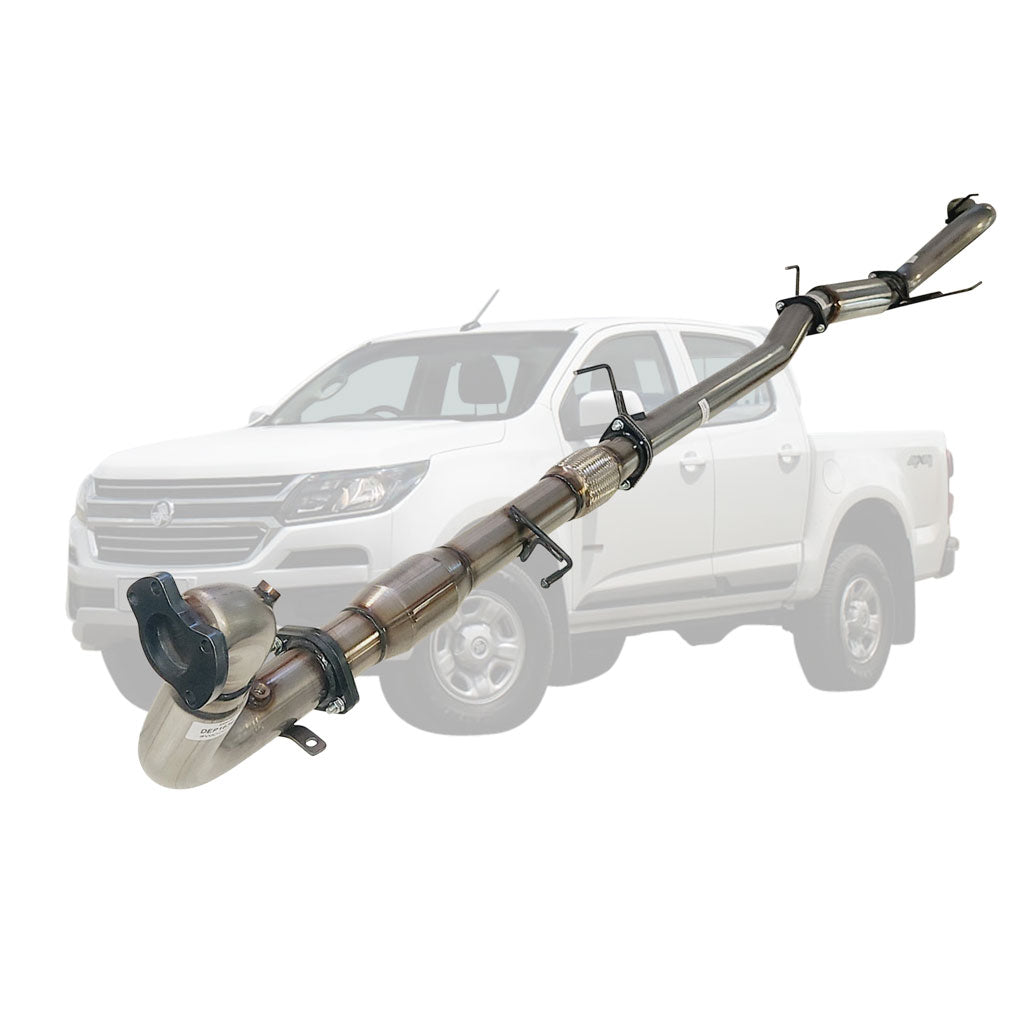 Holden Colorado RG 2016 Onwards 2.8L 3 Inch Stainless Turbo Back DPF Delete Exhaust