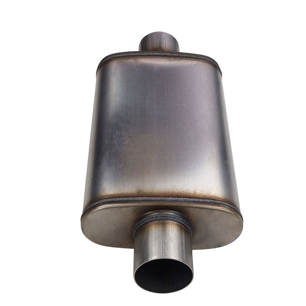 10" x 4" Centre/Centre Configurations Mufflers | Stainless 409 | Select Your Size Length and Internal Options