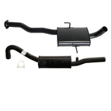 HOLDEN COMMODORE VS V6 SEDAN 2 1/2"  CATBACK KIT INC 2 X EVERFLO MUFFLERS