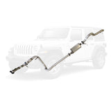 Jeep Wrangler JK 2010-2015 2.8L DPF 3 Inch Turbo Back Exhaust *** Limited Stock Made To Order ****