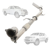 Toyota Hilux N70 Series 3.0L 4Cyl 1KD-FTV (2005-2015) 3.5" Turbo Back Exhaust