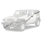 Jeep Wrangler JK 2007-2010 2.8L CRD 3 Inch Turbo Back Exhaust *** Limited Stock Made To Order ****